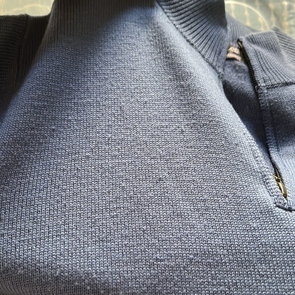 Jeremy Argyle merino wool 1/4 zip; feels luxuriously soft, not itchy EUC - Picture 8 of 8